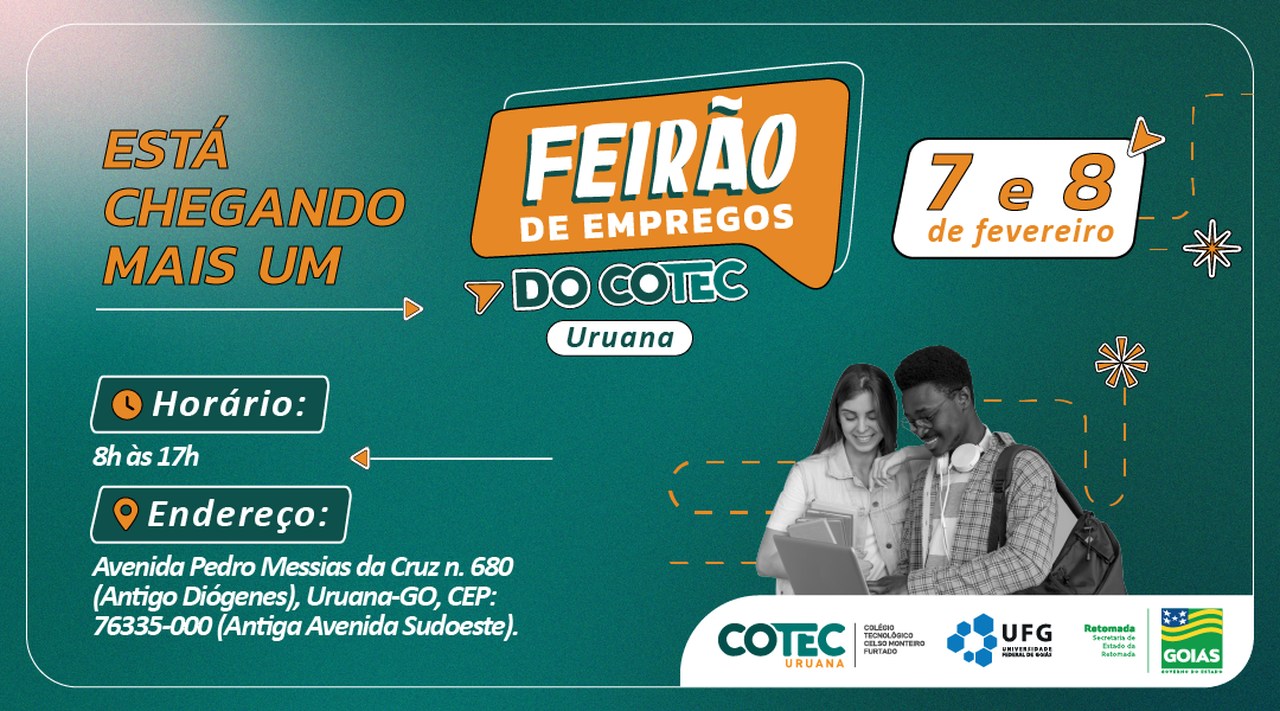  Cotec de Uruana sedia evento com milhares de oportunidades de trabalho